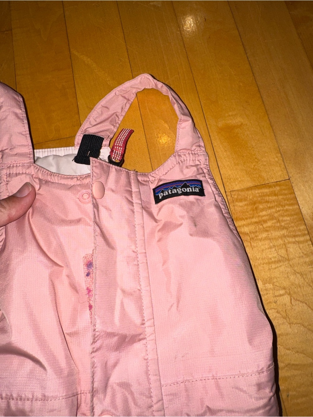 Patagonia Pink Kids Snow Bibs - Toddler Insulated Overalls